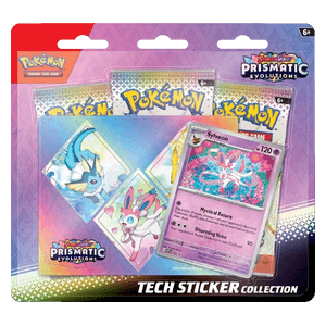 Prismatic Evolutions Tech Sticker Collection